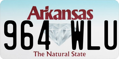 AR license plate 964WLU