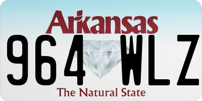 AR license plate 964WLZ