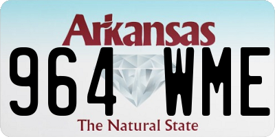 AR license plate 964WME