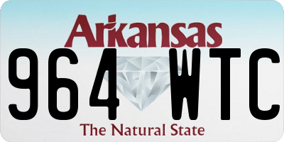 AR license plate 964WTC