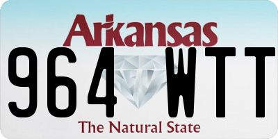 AR license plate 964WTT