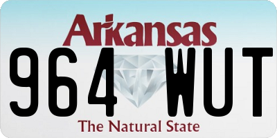 AR license plate 964WUT