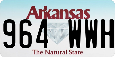 AR license plate 964WWH