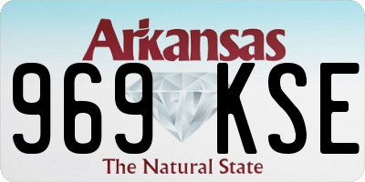 AR license plate 969KSE