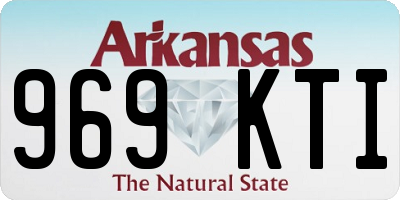 AR license plate 969KTI