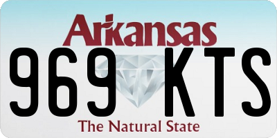 AR license plate 969KTS