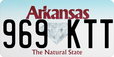 AR license plate 969KTT