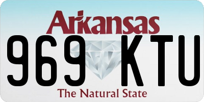 AR license plate 969KTU