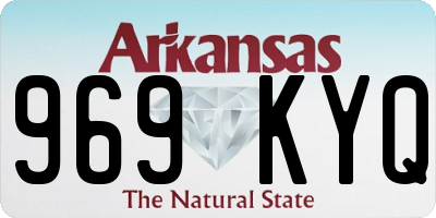 AR license plate 969KYQ