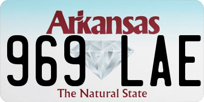 AR license plate 969LAE