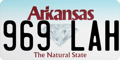 AR license plate 969LAH