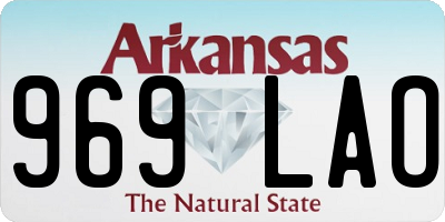 AR license plate 969LAO
