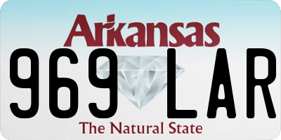 AR license plate 969LAR