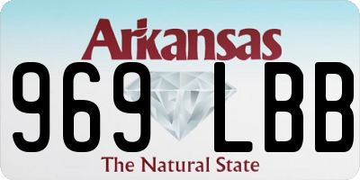 AR license plate 969LBB