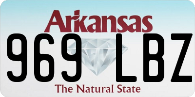 AR license plate 969LBZ