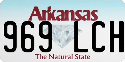 AR license plate 969LCH