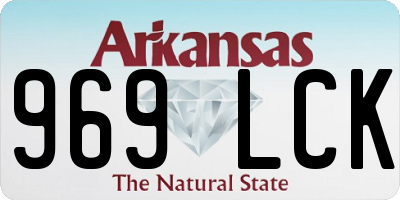 AR license plate 969LCK