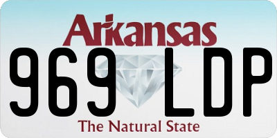 AR license plate 969LDP