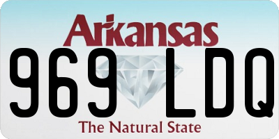 AR license plate 969LDQ