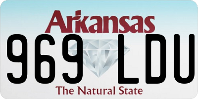 AR license plate 969LDU