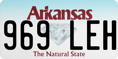 AR license plate 969LEH