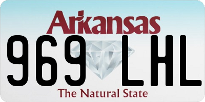 AR license plate 969LHL