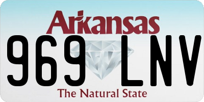 AR license plate 969LNV