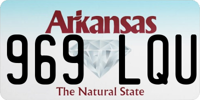 AR license plate 969LQU