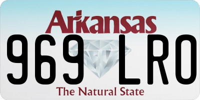 AR license plate 969LRO