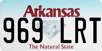AR license plate 969LRT