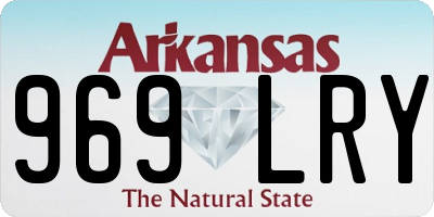 AR license plate 969LRY