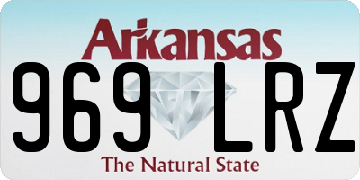AR license plate 969LRZ
