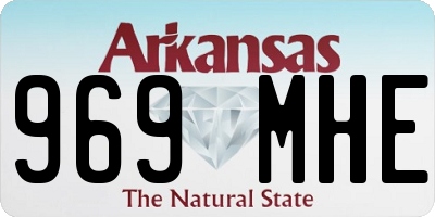 AR license plate 969MHE