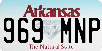 AR license plate 969MNP