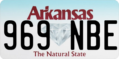 AR license plate 969NBE