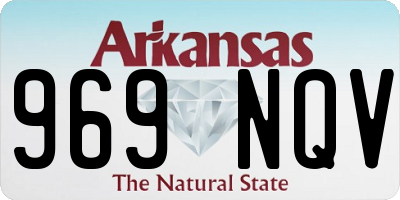 AR license plate 969NQV
