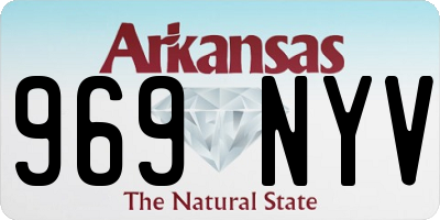 AR license plate 969NYV