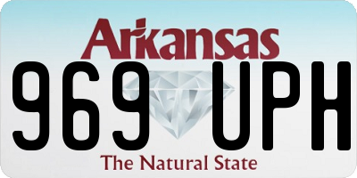AR license plate 969UPH