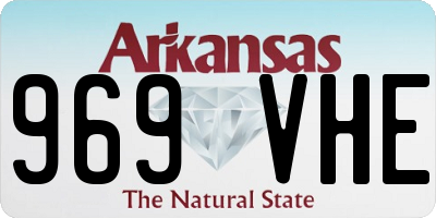 AR license plate 969VHE