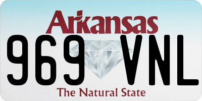 AR license plate 969VNL