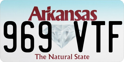 AR license plate 969VTF