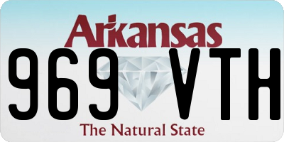 AR license plate 969VTH
