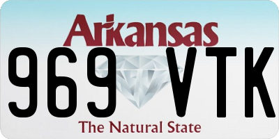 AR license plate 969VTK