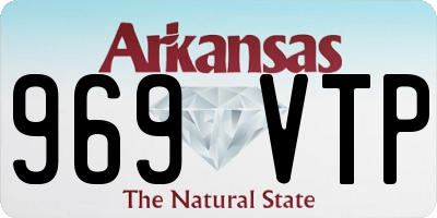 AR license plate 969VTP