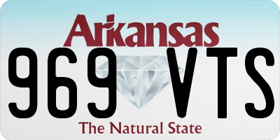 AR license plate 969VTS