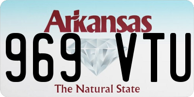 AR license plate 969VTU