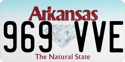 AR license plate 969VVE
