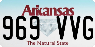 AR license plate 969VVG
