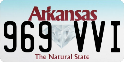 AR license plate 969VVI