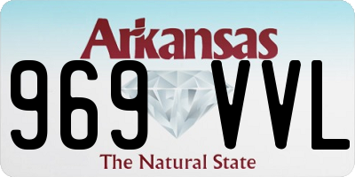 AR license plate 969VVL